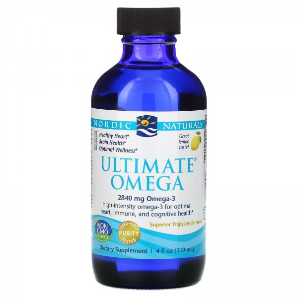 Nordic Naturals Ultimate Omega Лимон 2840 мг 119 мл