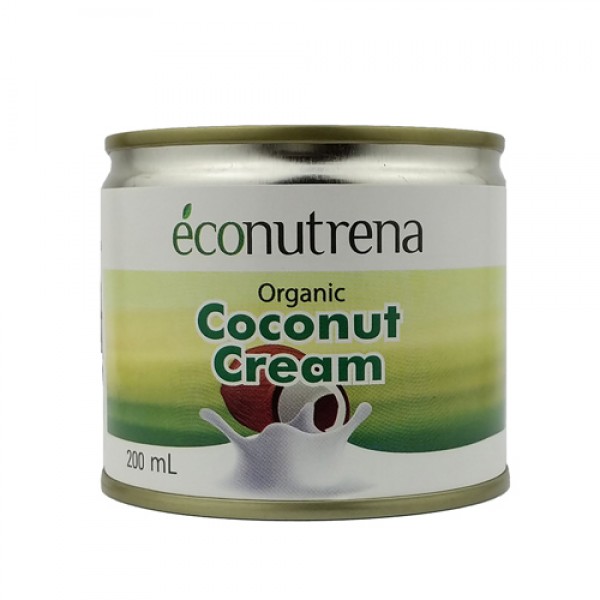 Econutrena Сливки `Кокосовые`, органические 200 мл...