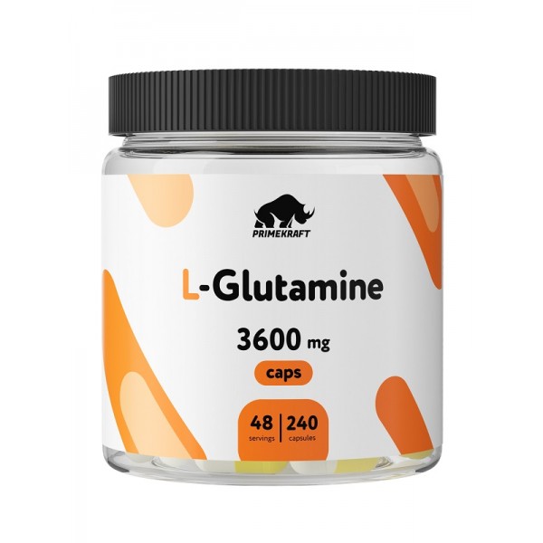 Prime Kraft L-глютамин 240 капсул
