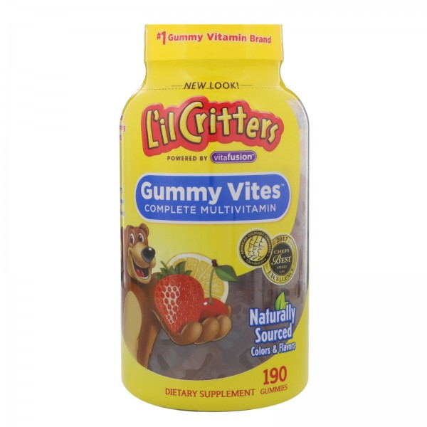 L'il Critters GummyVites полноценные мультивитамин...