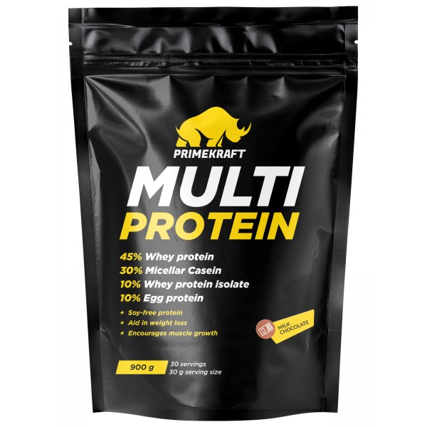 Prime Kraft Протеин Multi Protein СГР 900 г Молочный шоколад