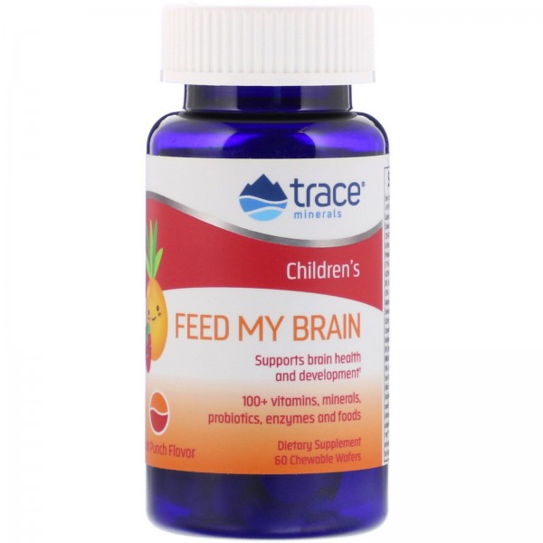 Trace Minerals Research Feed My Brain для детей со...