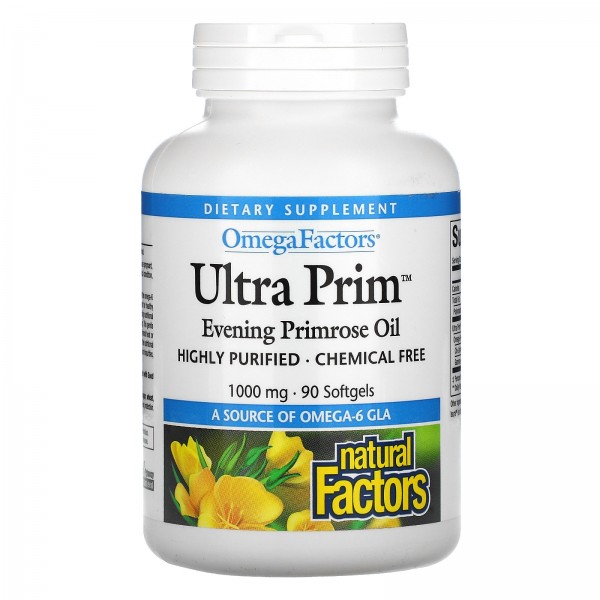 Natural Factors Ultra Prim 1000 mg 90 Softgles