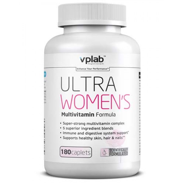 VP Laboratory Женские витамины Ultra Women's Multivitamin Formula 180 таблеток