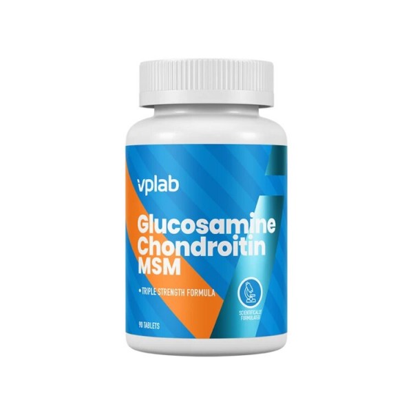 VP Laboratory Глюкозамин-Хондроитин-МСМ 90 таблето...