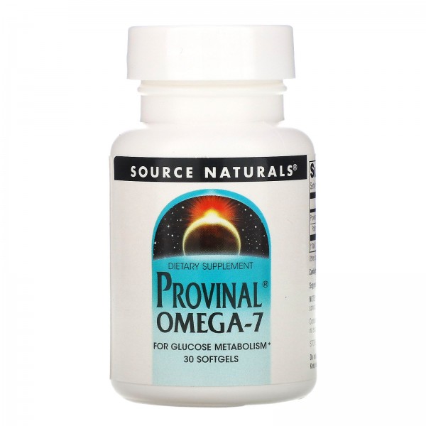 Source Naturals Provinal омега-7 30капсул