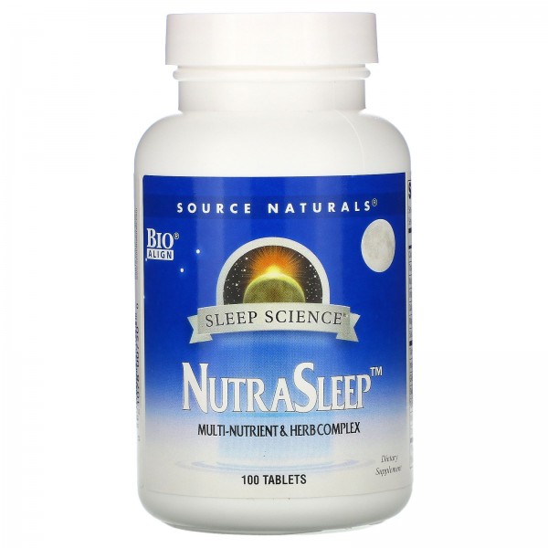 Source Naturals NutraSleep здоровый сон 100 таблет...