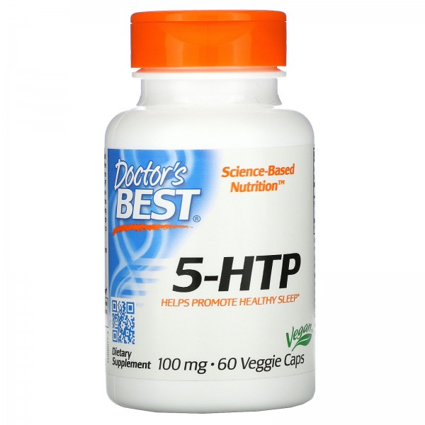 Doctor's Best 5-HTP 100 мг 60 вегетарианских капсу...