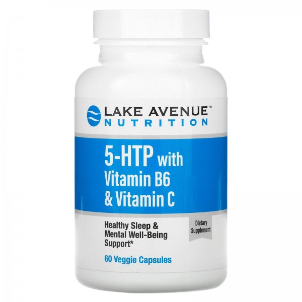 Lake Avenue Nutrition 5-гидрокситриптофан с витами...