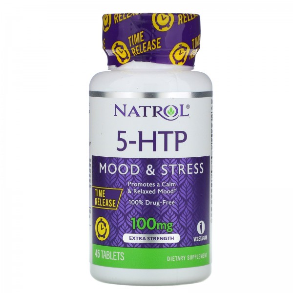 Natrol 5-гидрокситриптофан медленное высвобождение...