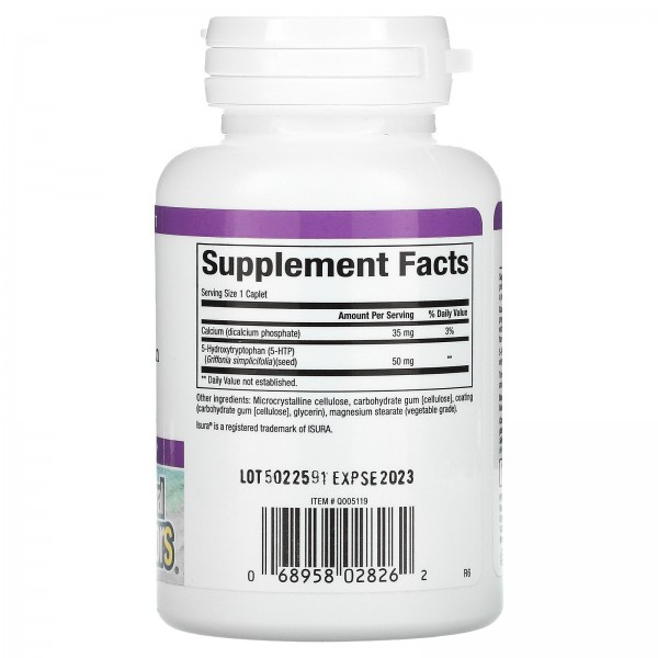 Natural Factors 5-HTP 50 mg 60 Enteric Покрытые Капсулы