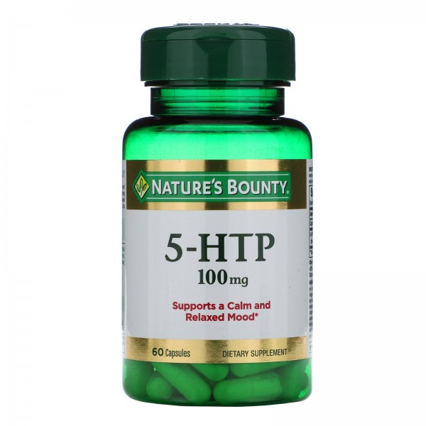 Nature's Bounty 5-гидрокситриптофан 100 мг 60 капсул