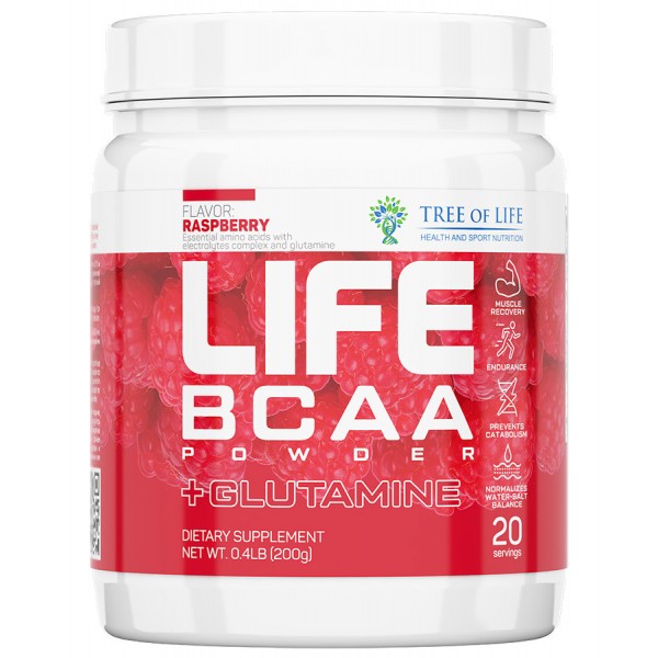 Tree of Life Аминокислоты LIFE BCAA+Glutamine 200 ...