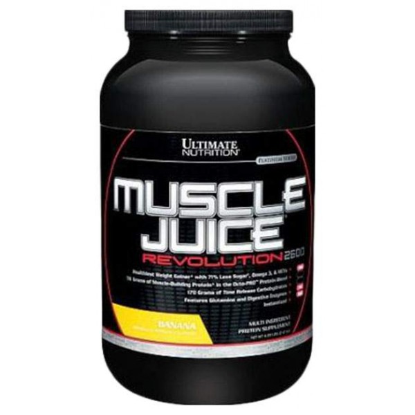 Ultimate Nutrition Гейнер Muscle Juice 2250 г Банан