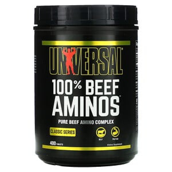 Universal Nutrition Аминокислоты 100% Beef Aminos 400 таблеток