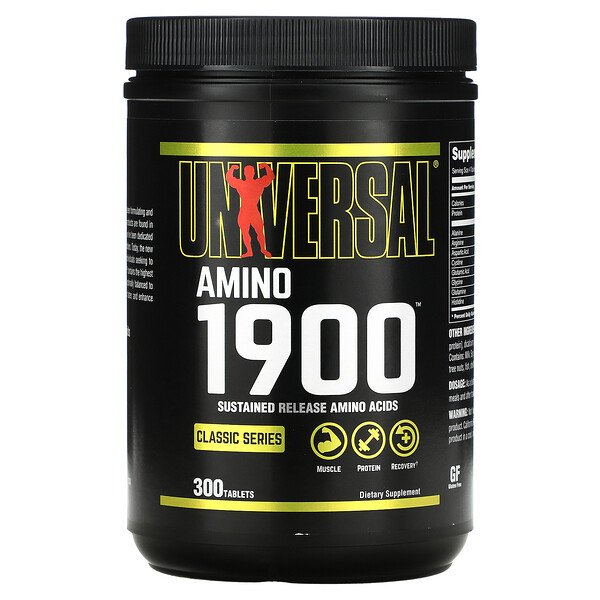 Universal Nutrition Аминокислоты Amino 1900 мг 300 таблеток