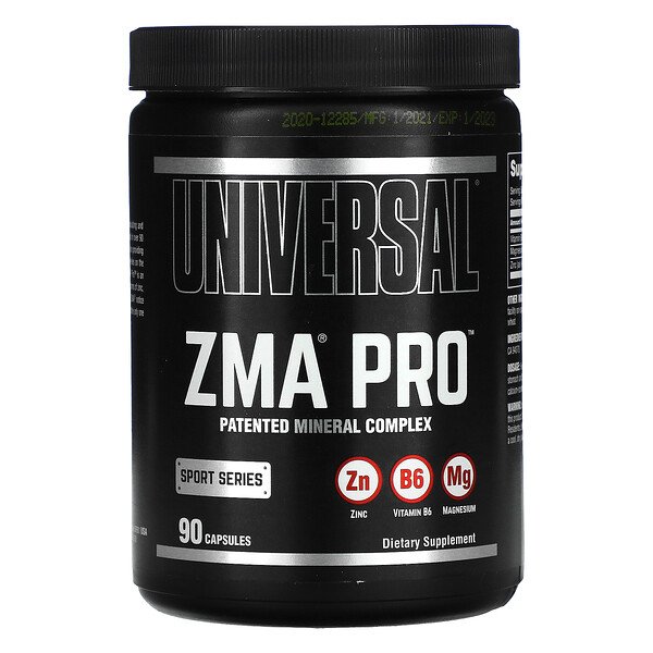 Universal Nutrition ZMA 90 капсул