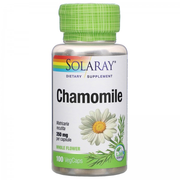 Solaray Chamomile 350 mg  100 VegCaps