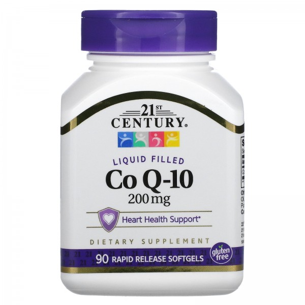 21st Century Коэнзим Q10 200 мг 90 капсул