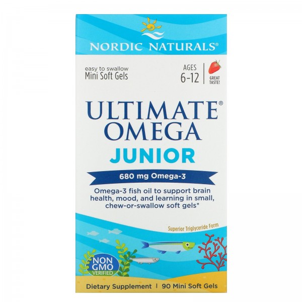 Nordic Naturals Ultimate Omega Junior для детей от...