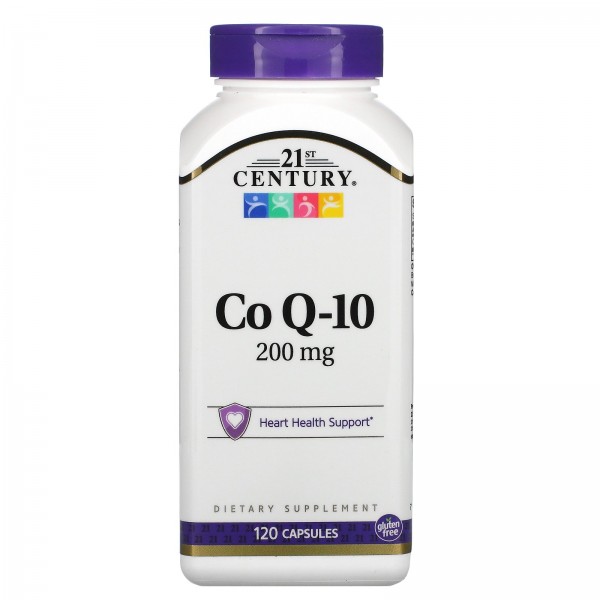 21st Century коэнзим Q10 200 мг 120 капсул