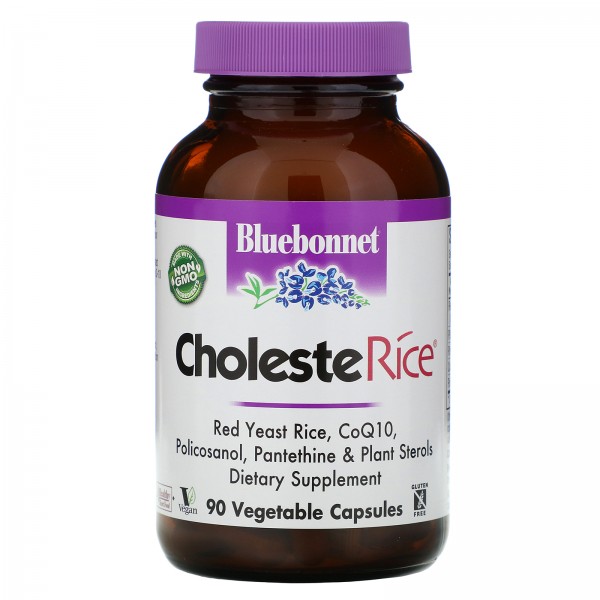 Bluebonnet Nutrition CholesteRice 90 капсул