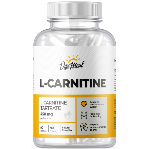 VitaMeal Л-карнитин 450 мг 90 капсул...