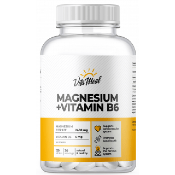 VitaMeal Магний-B6 120 таблеток
