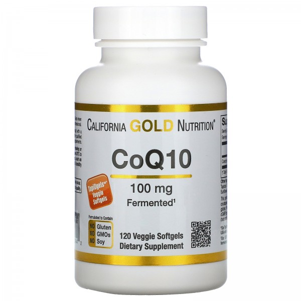 California Gold Nutrition Коэнзим Q10 100 мг 120 р...