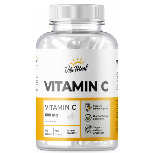 VitaMeal Витамин C 600 мг 90 капсул