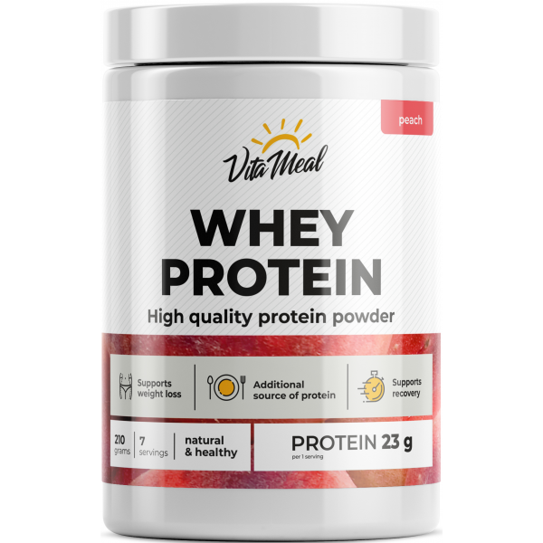 VitaMeal Протеин Whey Protein 210 г Банан-дыня...