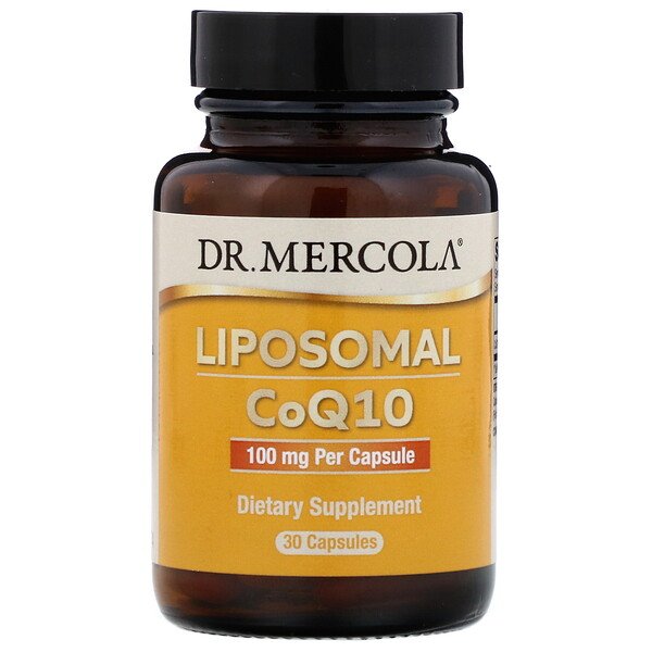 Dr. Mercola Коэнзим Q10 липосомальный 100 мг 30 ка...