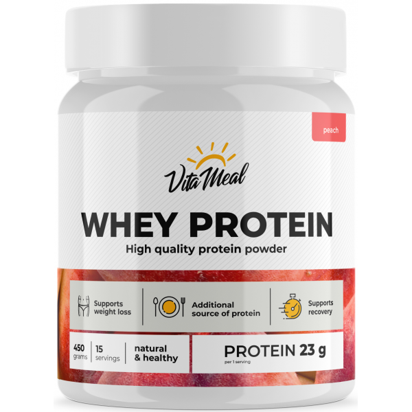 VitaMeal Протеин Whey Protein 450 г Персик...
