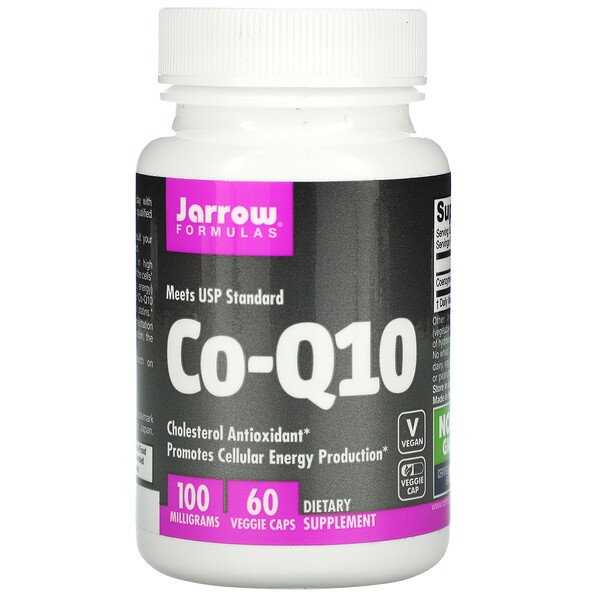 Jarrow Formulas Коэнзим Q10 100 мг 60 растительных капсул
