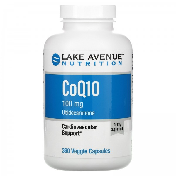 Lake Avenue Nutrition коэнзимQ10 класса USP 100мг 360растительных капсул