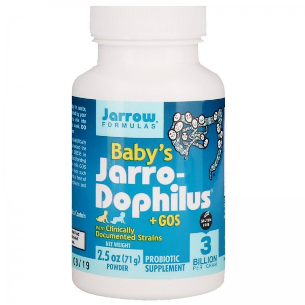 Jarrow Formulas Baby's Jarro-Dophilus + GOS Powder 2.5 oz (71 g)