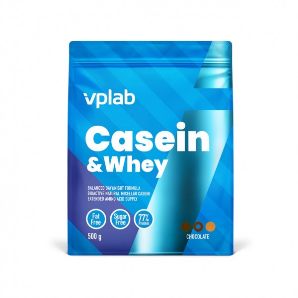 VP Laboratory Протеин Casein&Whey 500 г Шоколад