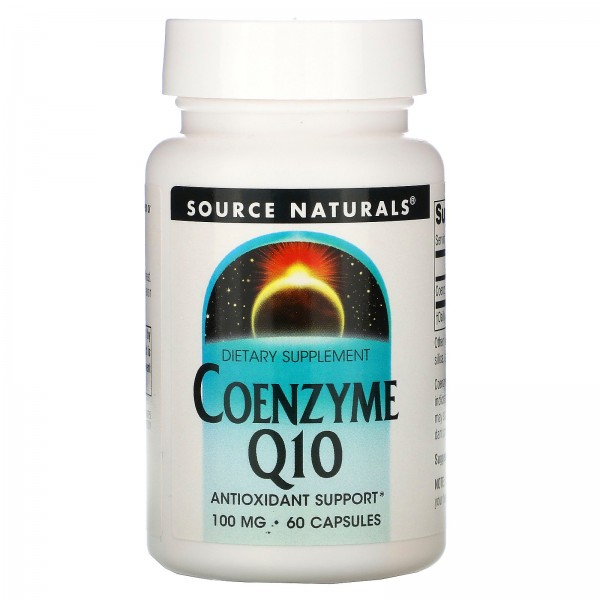 Source Naturals коэнзимQ10 100мг 60капсул...