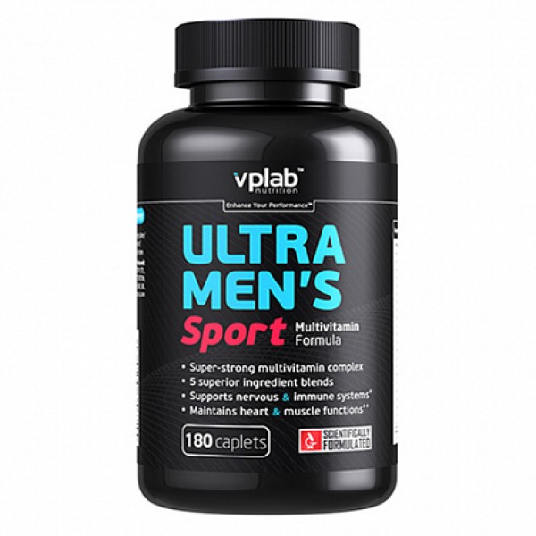 VP Laboratory Мужские витамины Ultra Men’s Sport Multivitamin Formula 180 таблеток