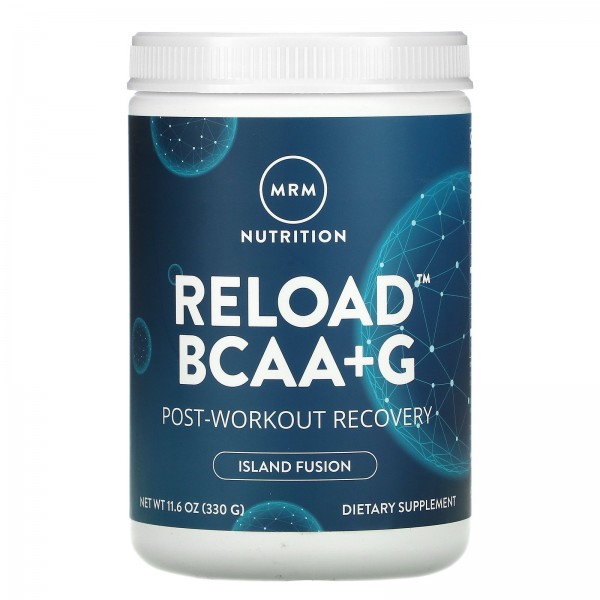 MRM RELOAD BCAA+G Post-Workout Recovery Island Fusion 11.6 oz (330 g)