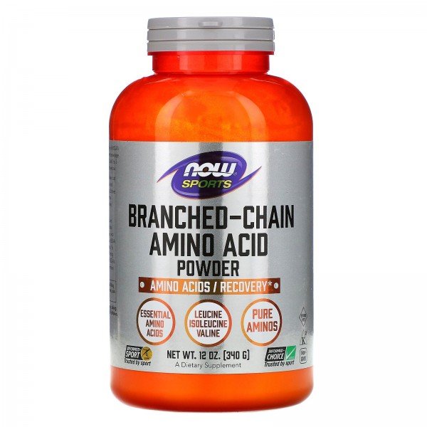 Now Foods Sports Branched-Chain Amino Acid Powder 12 oz (340 g)