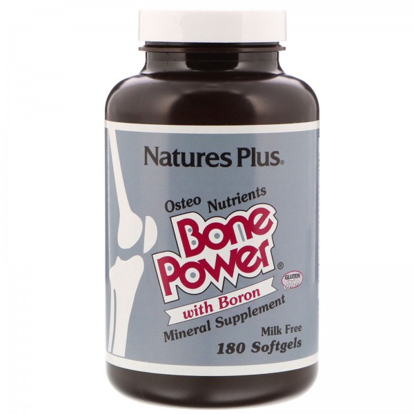 Nature's Plus Bone Power комплекс для костей с бор...