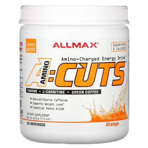 ALLMAX Nutrition ACUTS Amino-Charged Energy Drink Апельсин 210 г