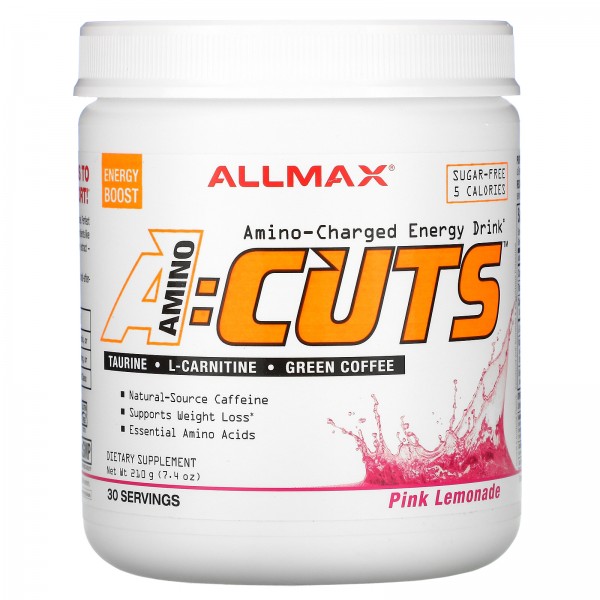 ALLMAX Nutrition ACUTS Amino-Charged Energy Drink Розовый лимонад 210 г