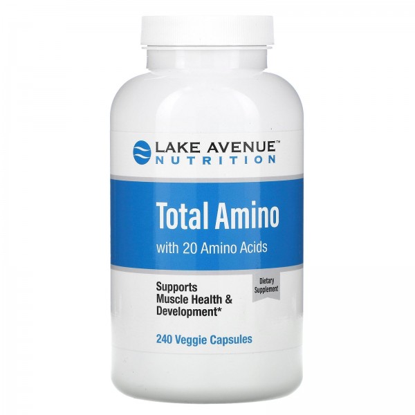 Lake Avenue Nutrition аминокислоты 240растительных капсул