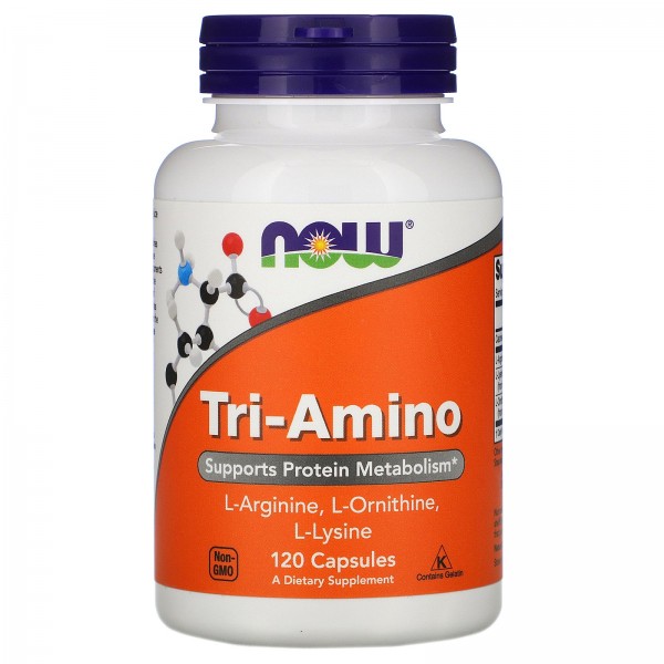 Now Foods Tri-Amino 120 капсул