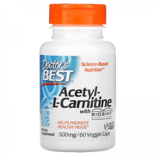 Doctor's Best ацетил-L-карнитин с карнитинами Bios...