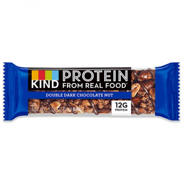 BE-KIND Батончик ореховый `Горький шоколад` с растительным протеином 50 г