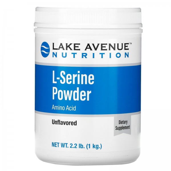 Lake Avenue Nutrition L-серин порошок без ароматиз...