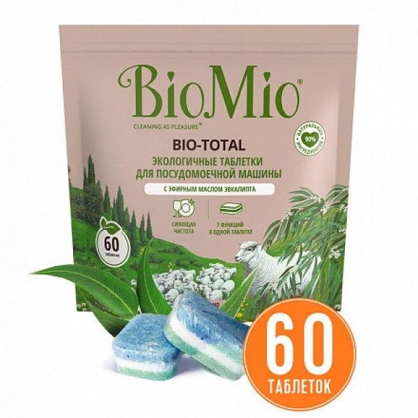 BioMio Таблетки 'Bio-total' для посудомоечной маши...